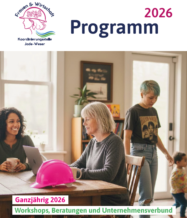 Öffnet die Seite 'Jahresprogramm 2026 der Koordinierungsstelle Frauen und Wirtschaft'